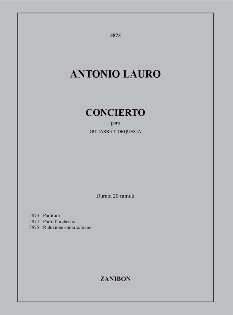 Concierto Para Guitarra Y Orquesta
